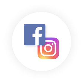 facebook and instagram integration logo